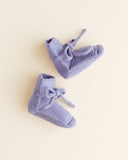 Hvid Booties ~ Lilac