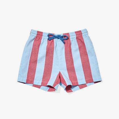 Oso & Me Bingo Short - Cherry Stripe