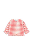 Konges Rosie H-W Bella Jacket ~ Peach Blossom Check