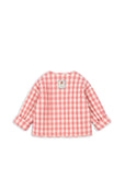 Konges Rosie H-W Bella Jacket ~ Peach Blossom Check