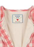 Konges Rosie H-W Bella Jacket ~ Peach Blossom Check