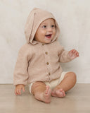 Quincy Mae Bunny Knit Sweater ~ Heathered Latte