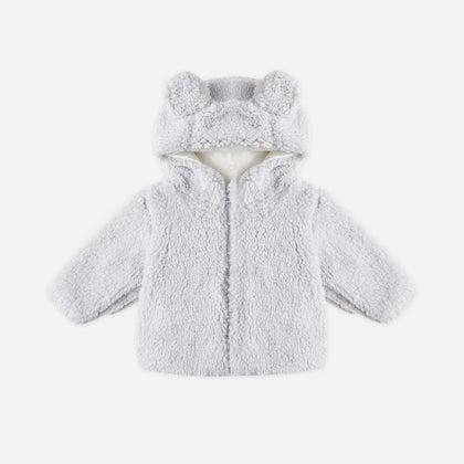 Quincy Mae Bear Jacket ~ Frost
