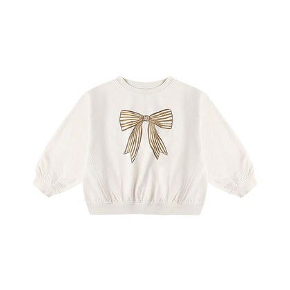 Rylee & Cru Oversized Sweatshirt ~ Bow
