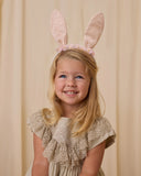 Noralee Bunny Headband ~ Blush