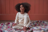 Little Cottons Pointelle Pajamas ~ Buttermilk