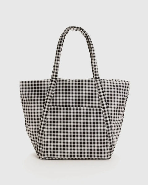 Baggu Cloud Bag ~ Black & White Gingham