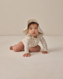 Quincy Mae Byron Rashguard One-Piece ~ Wildflower