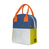 Fluf - Zipper Lunch - Two Tone Citrus Sky