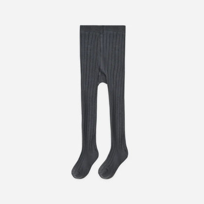 Rylee & Cru Ribbed Tights ~ Midnight