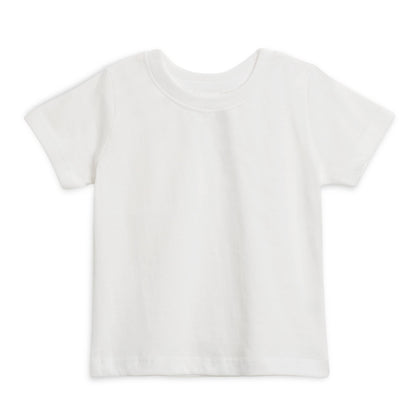 Colored Organics - Organic Baby and Kids Classic Crew Neck Tee - White