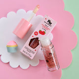 no nasties kids - Natural Kids Lip Gloss Wands: Strawberry Cupcake - Pink