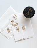 Idlewild Co. - Mushroom Gold Plated Paper Clips