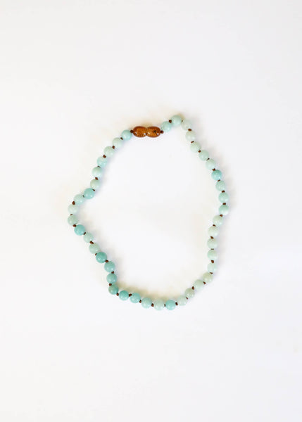 CanyonLeaf - Pure Gemstone + Amazonite || Necklace: 18"