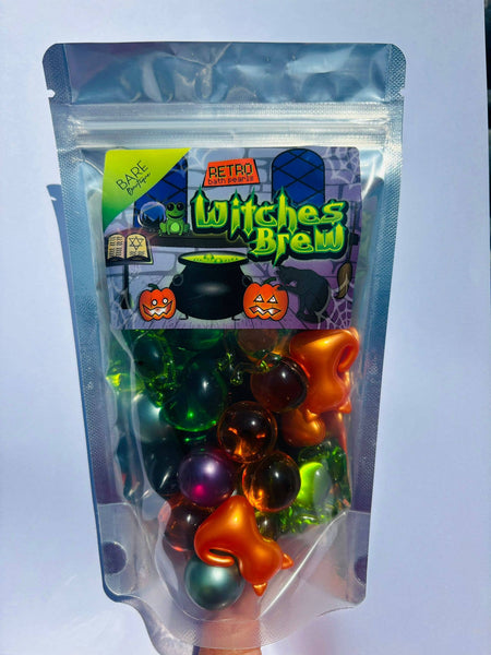 Bare Boutique - Witches Brew - 30 Pack selection of Halloween Bath Pearls
