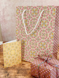 re:mused studio - Heather Lattice Gift Bag