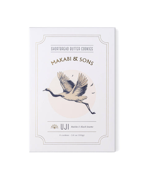 Makabi & Sons - Matcha Toasted Black Sesame Cookies - Uji