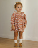 Quincy Mae Callie Dress ~ Holiday Fleur