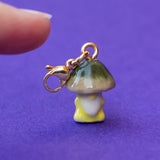 Camp Hollow Green Cap 'Shroomkin' Mushroom Charm