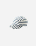 Quincy Mae Baby Cap ~ Ocean Pinstripe