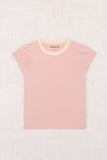Misha & Puff Cap Sleeve Tee ~ Parfait