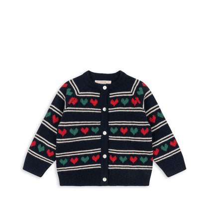 Konges Belou Knit Cardigan ~ Hearts