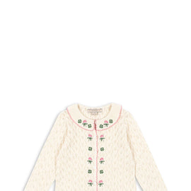 Konges Rosier Cardigan ~ Off White
