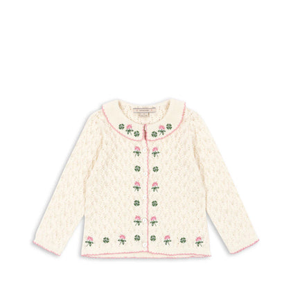Konges Rosier Cardigan ~ Off White