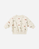 Quincy Mae Relaxed Fleece Sweatshirt~ Cars