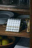Fog Linen Work - Iron Wire Basket Rectangle (S)