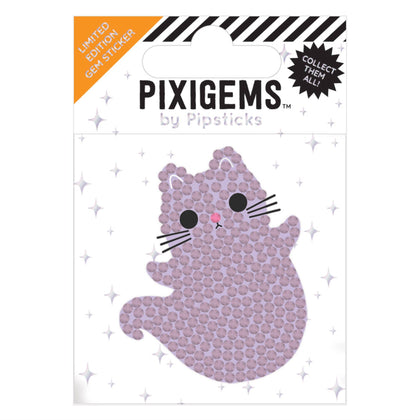 Pipsticks - Kitty Ghost Pixigem Sticker