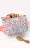 BARNABÉ AIME LE CAFÉ - Liberty® Fabric Toiletry Bags with Plasticized Interior: Nina