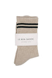 Le Bon Shoppe - Boyfriend Socks: True Grey