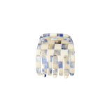 Karst Essentials - Small Hair Claw Clip — Sky Checker: No Charm Eyelet (Standard)