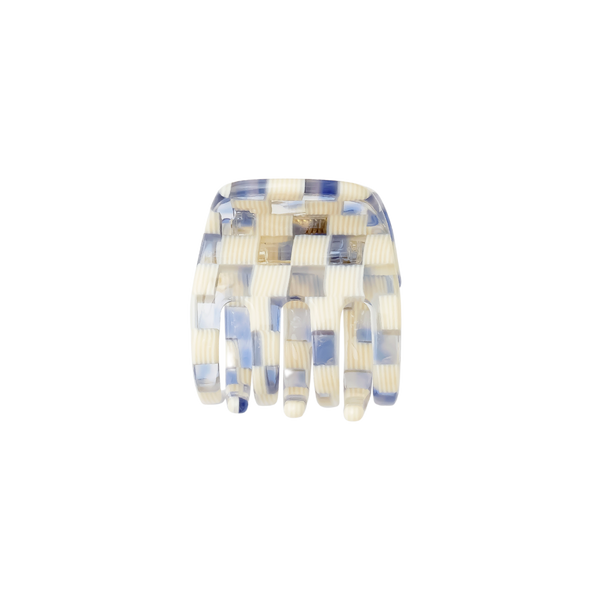 Karst Essentials - Small Hair Claw Clip — Sky Checker: No Charm Eyelet (Standard)