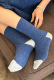 Le Bon Shoppe - Wool Waffled Socks (wholesale): Stone / Cream