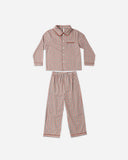 Rylee + Cru Long Sleeve Pajamas ~ Holiday Gingham