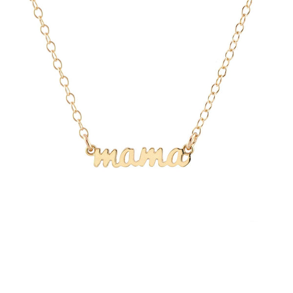 Kris Nations - Mama Charm Necklace: 18K Gold Vermeil