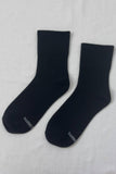 Le Bon Shoppe - Sneaker Socks: Polka Dot - Charcoal/Black