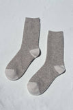 Le Bon Shoppe - Wool Waffled Socks : Oatmeal / Cream
