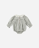 Quincy Mae Callie Romper ~ Forest Check