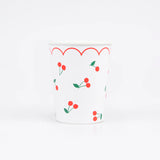 Meri Meri Cherry Pattern Cups