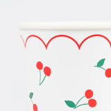 Meri Meri Cherry Pattern Cups