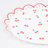 Meri Meri Cherry Pattern Side Plates