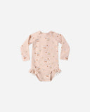 Quincy Mae Olivia Rashguard One-Piece ~ Cherries