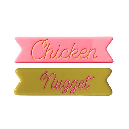 Eugenia Hair Clip - Chicken Nugget