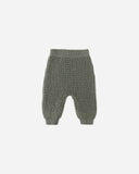 Quincy Mae Chunky Knit Pant ~ Forest
