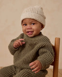Quincy Mae Chunky Knit Pant ~ Forest