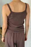 Le Bon Shoppe Pointelle Eve Cami ~ Chocolate