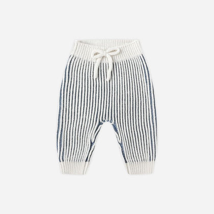 Quincy Mae Chunky Knit Pant ~ Ocean